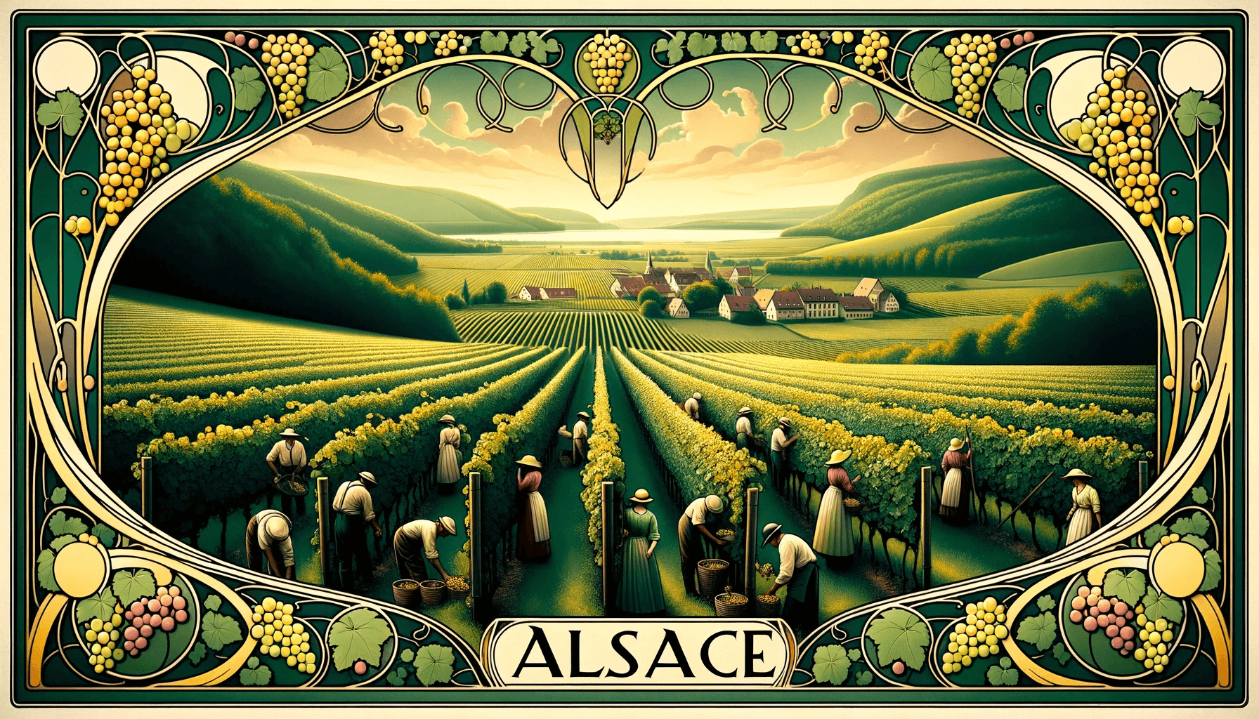 vins-alsace-autour-d-un-verre-illustration-art-nouveau